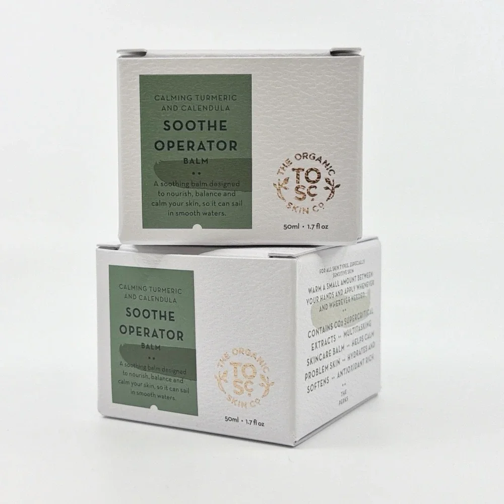 The Organic Skin Co 2x Soothe Operator Calming Turmeric and Calendula Balm 1.7